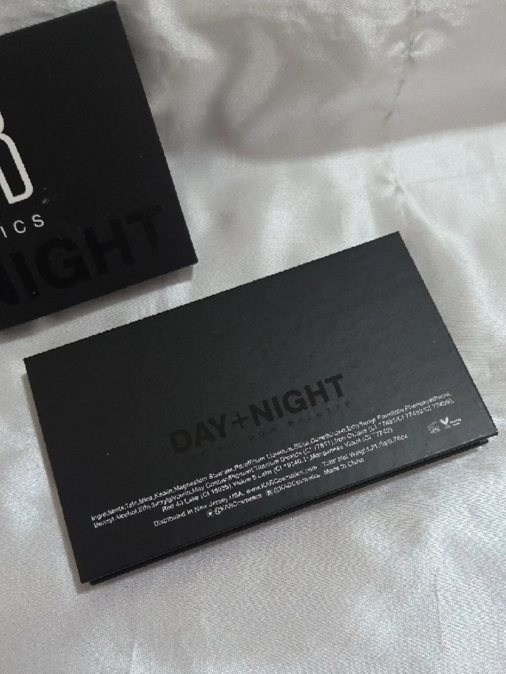 KAB Cosmetics Day + Night Neutral & Warm Eyeshadow Palette